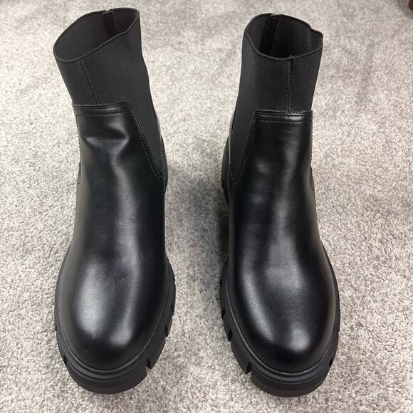 New, Madden Girl Black Holler boots size 11 - Picture 2 of 9